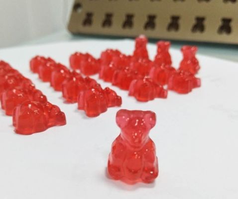 США Маленькая автоматическая многофункциональная пектиновая пробиотики Gummy Bear Candy Making Machine
