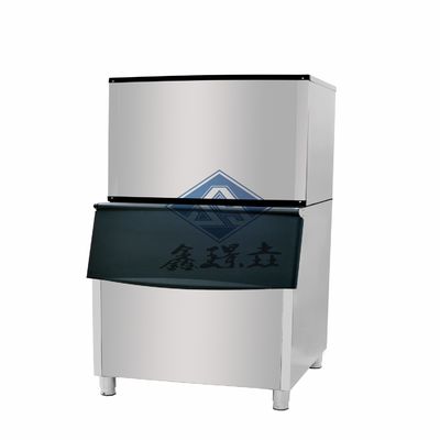 380V JYC-2400P Коммерческая кубическая ледовая машина с охлаждением воздухом для 500-1000 кг суточного выпуска льда