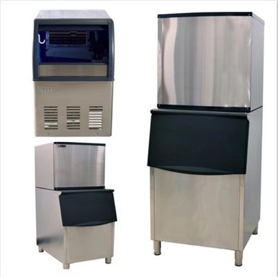 380V JYC-2400P Коммерческая кубическая ледовая машина с охлаждением воздухом для 500-1000 кг суточного выпуска льда