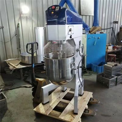 80L Промышленный планетарный смеситель Железный окрашивающий корпус и стальная чаша для смешивания