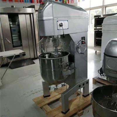 80L Промышленный планетарный смеситель Железный окрашивающий корпус и стальная чаша для смешивания