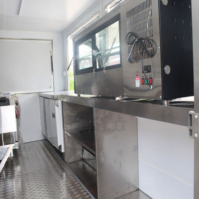 Долговечный срок службы Гамбург Рыба и чипсы хот-дог блинчик полностью оборудованный мобильный пищевой грузовик