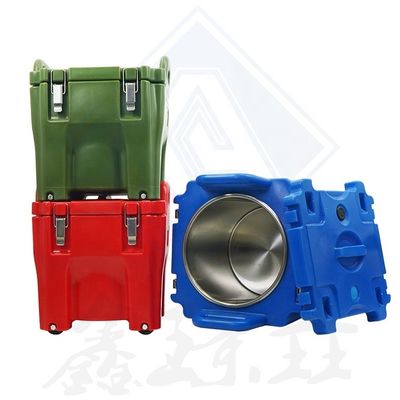 Коммерческое кухонное оборудование Ротоформованный жесткий охладитель для обогрева и изоляции пищи