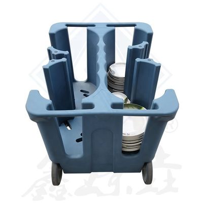 Коммерческое кухонное оборудование Ротомольдинг Корзина для блюд с настраиваемыми цветами 4 колонки