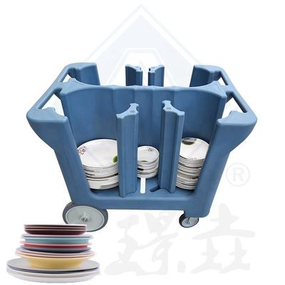 Специализированная цветовая тарелка для сбора продуктов для эффективности и организации ресторана