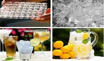 Кубический морозильник с автоматическим диспенсером и выходом льда