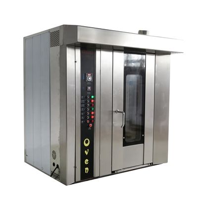 Источник питания Газовое оборудование для хлебопекарни 32 подноса Ротационная печь Коммерческая пекарня