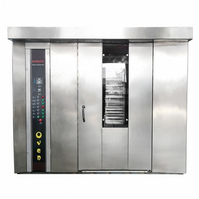 Источник питания Газовое оборудование для хлебопекарни 32 подноса Ротационная печь Коммерческая пекарня