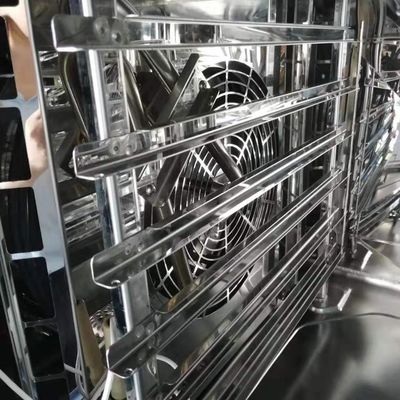 8-палатная газовая конвекционная комби-печь для выпечки французского хлеба с сертификатом CE и мощностью 18,6 кВт