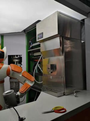 Нержавеющая сталь 500кг Автоматический ледовый диспенсер с водораспределителем Луна ледовый машины