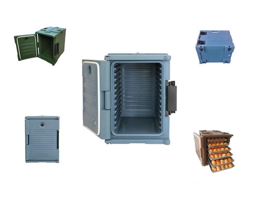 Изолированные тепловые емкости для пищи сохраняют постоянную температуру пищи с помощью индивидуального цвета