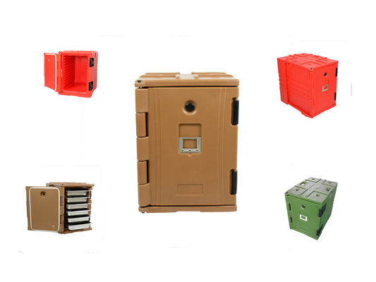 Изолированные тепловые емкости для пищи сохраняют постоянную температуру пищи с помощью индивидуального цвета