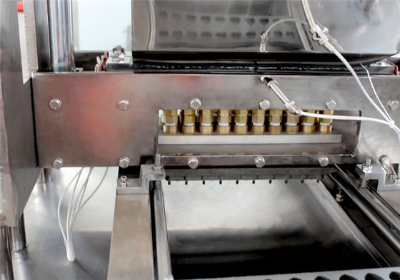 Закладка сахара двойных цветов Гумовая машина Гамбургская пицца Желевое конфеты Машины для производства