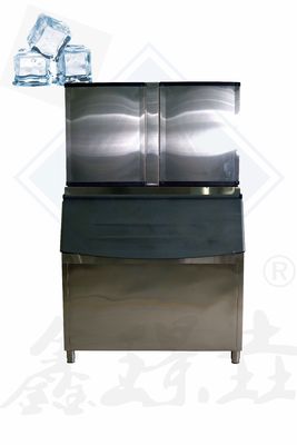 1000 кг Промышленная машина для создания кубиков льда для эффективности и автоматизации продуктовых магазинов