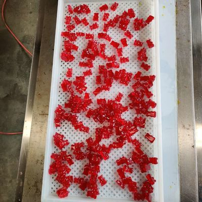 Полноавтоматическая Желатин пектин мягкая конфета Производственная линия Gummy Bear Orange Shape