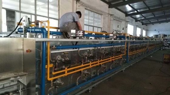 Энергосберегающая промышленная тоннель с горячим воздухом Сушильная печь для электрической печи Производственная линия