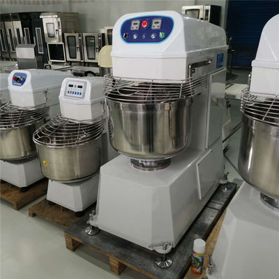 380V/220V 50kg/100kg/60L Тяжелая спиральная муковая тестомешалка 540*710*850MM