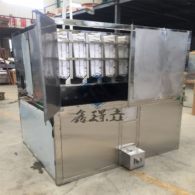 Высокая производительность 3000 кг/24 ч Кубический ледокольный аппарат/Ледокольная машина для тяжелых применений