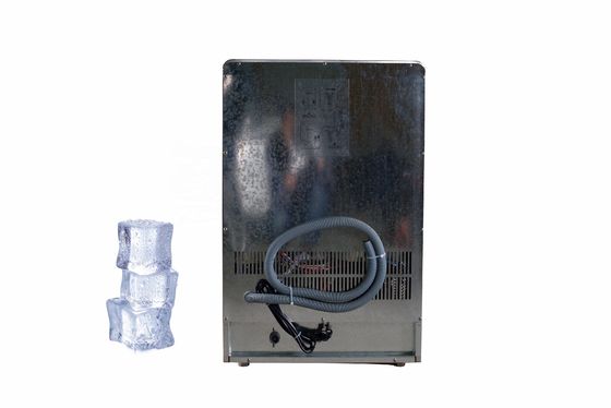 Промышленная машина для изготовления кубиков льда с автоматической работой и компрессором Sanyo