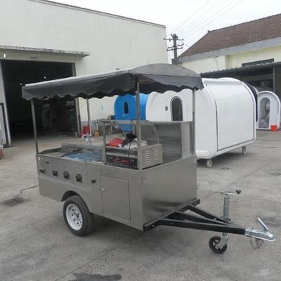 Долгий срок службы Мобильная корзина с продуктами питания Специальное оборудование и прицеп соков с колесами