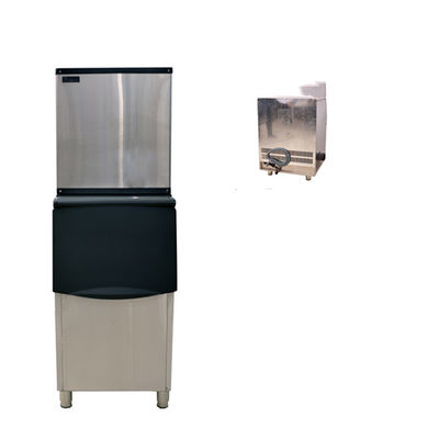 Коммерческая машина для производства кубиков льда из нержавеющей стали 1000 кг/день с автоматической функцией
