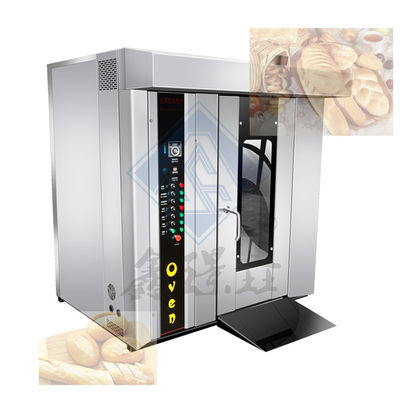 Электрический/дизельный/газовый источник отопления Промышленная вращающаяся печь для выпечки хлеба