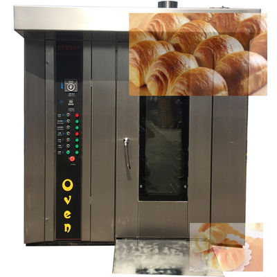 Электрический/дизельный/газовый источник отопления Промышленная вращающаяся печь для выпечки хлеба