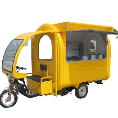 Долгая эксплуатация Мотоцикл Трицикл Мороженое Пищевое оборудование для уличной торговли