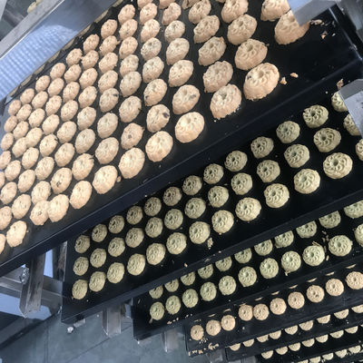 Полностью автоматическая промышленная пекарня Бизнес печенье печенье ореховый торт машина