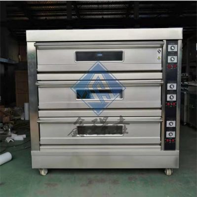 Промышленная палубная печь для пекарни / Дизайн Турции Электрическая печь Пицца печь