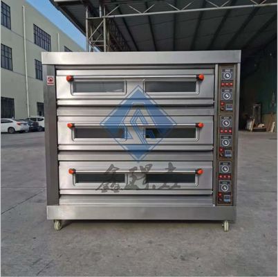 Промышленная палубная печь для пекарни / Дизайн Турции Электрическая печь Пицца печь