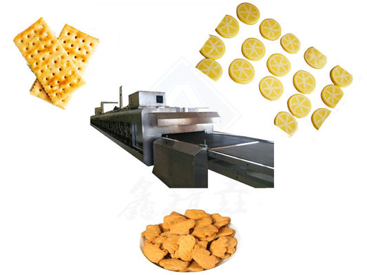 Энергосберегающая газовая туннельная пиццерия для тепловой обработки в промышленном хлебопечении