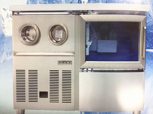 Контейнерная машина для блоков льда из нержавеющей стали для требований клиентов