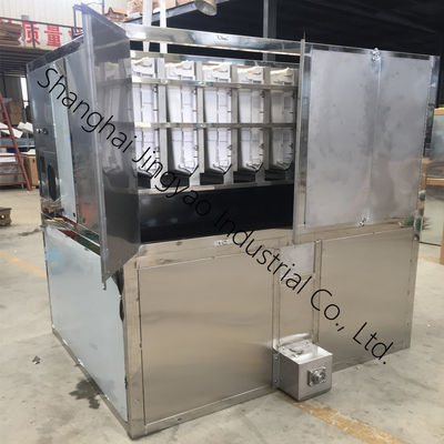 Контейнерная машина для блоков льда из нержавеющей стали для требований клиентов