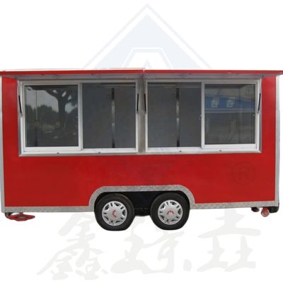 Продажа закусок Функция мобильный продовольственный трейлер для уличных закусочных трейлеров