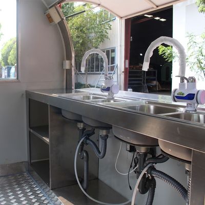 Мобильный прицеп для пищевых грузовиков для повышения производительности и настройки