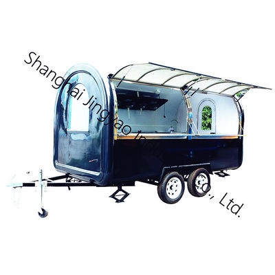 Прицеп быстрого питания емкостью 500 кг/ч с корзиной попкорна и мороженым тайяки