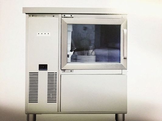 Машина для создания кубиков льда из нержавеющей стали мощностью 3 кВт для производства льда весом 1000 кг в течение 24 часов
