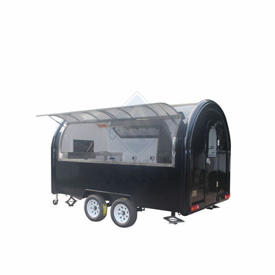 Применение для закусок 220/300/400/500x200x235 см Дизайн Кофейные пончики Мобильный пищевой грузовик