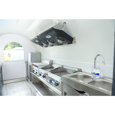 Применение для закусок 220/300/400/500x200x235 см Дизайн Кофейные пончики Мобильный пищевой грузовик