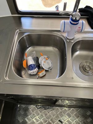 Шанхайская железная дорога для мороженого / продовольственные грузовики прицепный караван с строительством