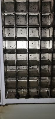 Конденсатор для охлаждения воздухом и водой Коммерческая кубическая ледочная машина для производства льда