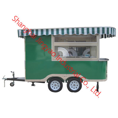Коммерческий большой уличный кухонный продовольственный грузовик для многофункциональных мобильных вариантов питания