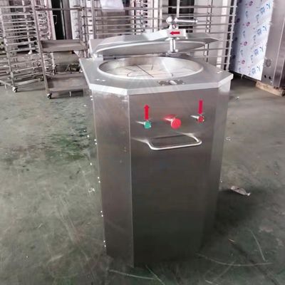 Непрекращающийся делящий и округляющий тесто из нержавеющей стали для производства багет