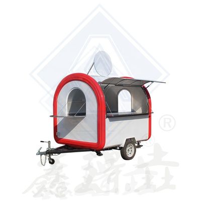 Гальванизированная стальная уличная еда с интерьером и закусками