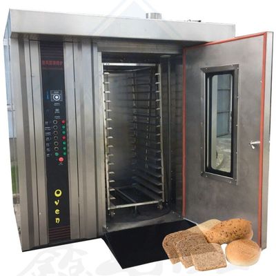 Профессиональная газовая вращающая печь с производительностью 100 кг/ч и 32 подносами