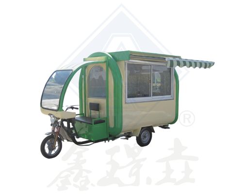 Автомобиль с бензиновым топливом с грейлером и фрайером Трицикл Мотоцикл Автомобиль с прицепом для продовольственного обслуживания
