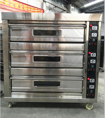 Многофункциональная печь для орехов Коммерческое газовое одноэтажное оборудование для выпечки