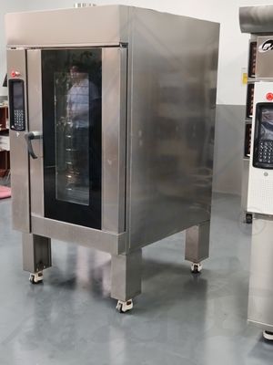 Промышленная электрическая вращающаяся конвекционная печь для пекарни 5/8/10/12/15 емкость 250 кг