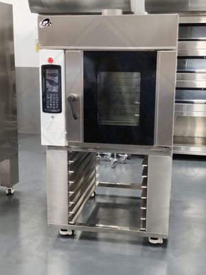 Промышленная электрическая вращающаяся конвекционная печь для пекарни 5/8/10/12/15 емкость 250 кг